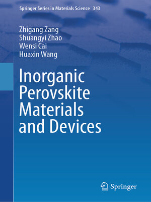 cover image of Inorganic Perovskite Materials and Devices